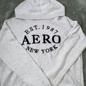 white aero ny sweater